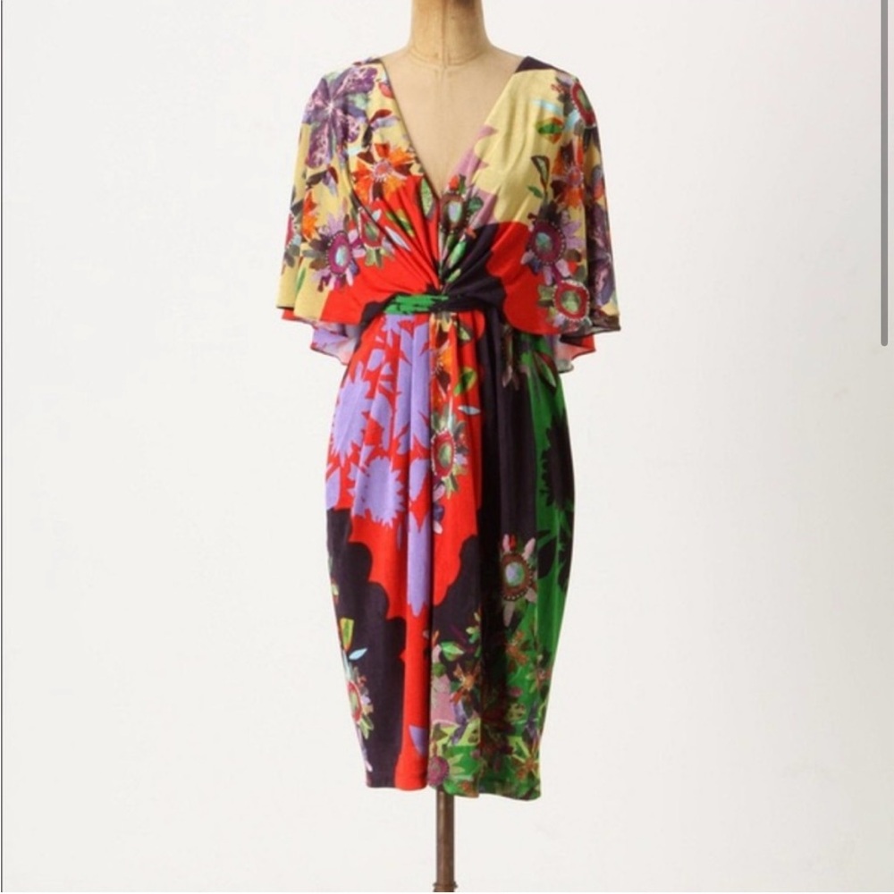 RARE Ranna Gill floral dress for Anthropologie — as worn by Beyoncé in her video